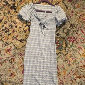 Blue Urban Outfitters Midi Dress